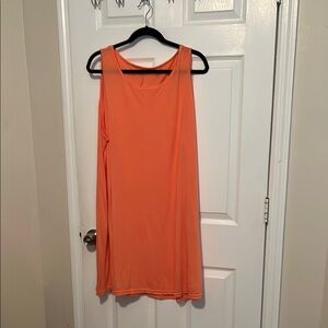 Orange Sleeveless Women's Top